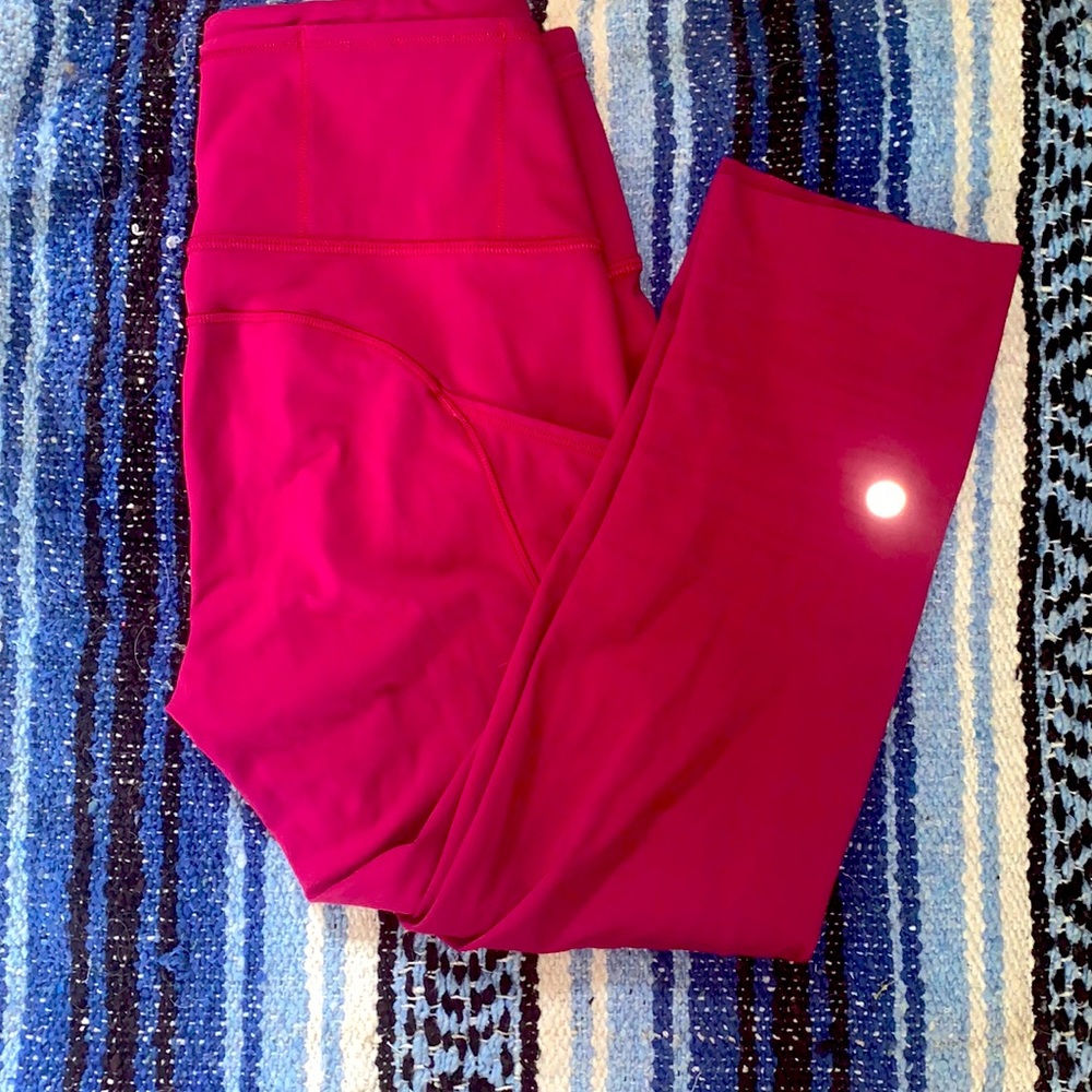 Fast and Free Cropped Lulu lemon leggings